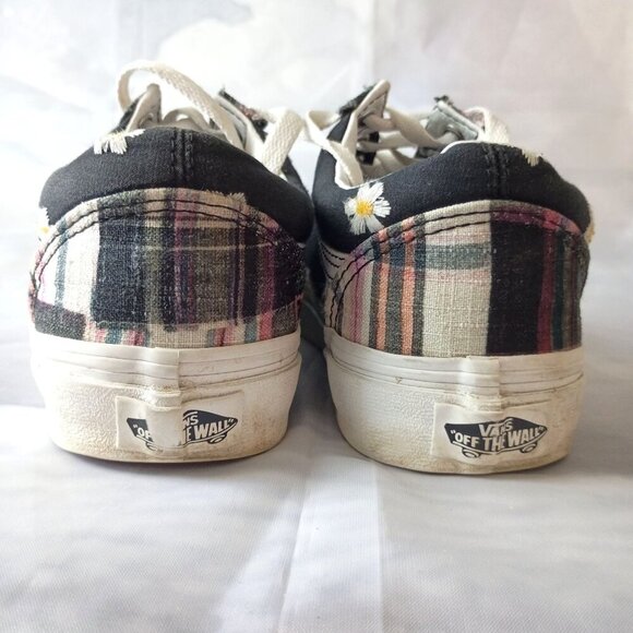 Vans Old Skool Floral Lace Patchwork Sneakers Men 5.5 Women 7 Unisex Shoes - Picture 3 of 11